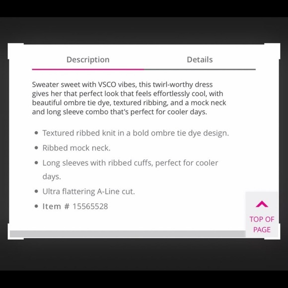 Justice Sweater dresses size 8 - Picture 8 of 8